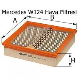 Mercedes W124 Hava Filtresi