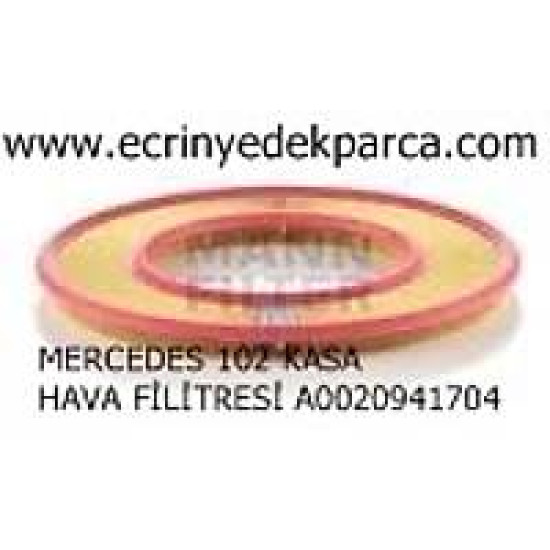 MERCEDES 102 KASA HAVA FİLİTRESİ A0020941704
