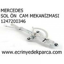 MERCEDES SOL ÖN CAM MEKANİZMASI 1247200346