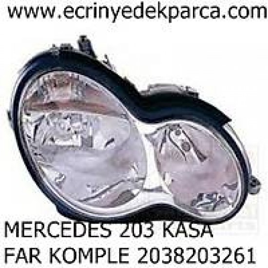 MERCEDES 203 KASA FAR KOMPLE 2038203261