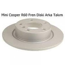Mini Cooper R60 Fren Diski Arka Takım