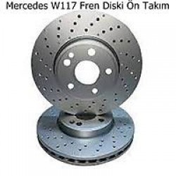 Mercedes W117 Fren Diski Ön Takım