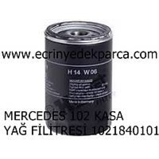 MERCEDES 102 KASA YAĞ FİLİTRESİ 1021840101