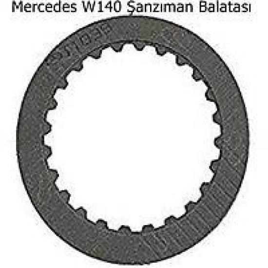 Mercedes W140 Şanzıman Balatası