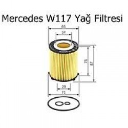 Mercedes W117 Yağ Filtresi