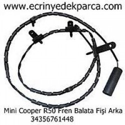 Mini Cooper R50 Fren Balata Fişi Arka