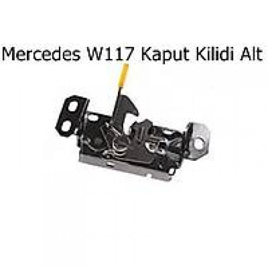 Mercedes W117 Kaput Kilidi Alt