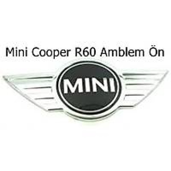 Mini Cooper R60 Amblem Ön