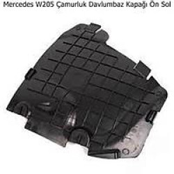 Mercedes W205 Çamurluk Davlumbaz Kapağı Ön Sol