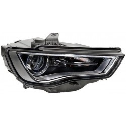 Audı A3 2014-2018 Sağ Far Komple Koyu Zemin Valeo Marka