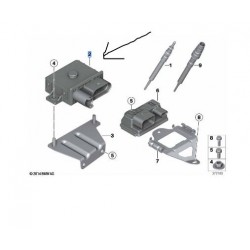 BMW N47 ISITMA BEYNİ BERU GSE106 / 12217822098