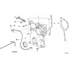 BMW E36 E38 E39 Z3 M52 Krank Sensörü BREMI 60175 / 12141703277