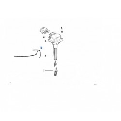 Bmw M50 M60 Ateşleme Bobini BERU ZS014 / 12131703359