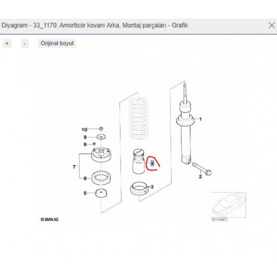 BMW E34 E36 M50 Krank Sensörü Valeo 254084 / 12141730027