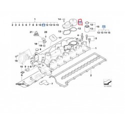11127793163 Hava Tahliye Valfi (Yağ Siklonu) FEBI 45192