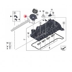 11127810586 BMW F07 F10 F11 N47N Motor Yağ Doldurma Ağzı ORJINAL