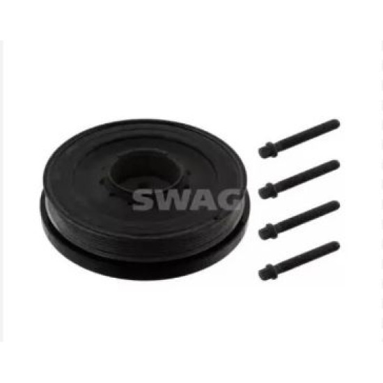 11238512072 BMW N47N Motor Krank Kasnağı SWAG 20937420 (Civatalı)