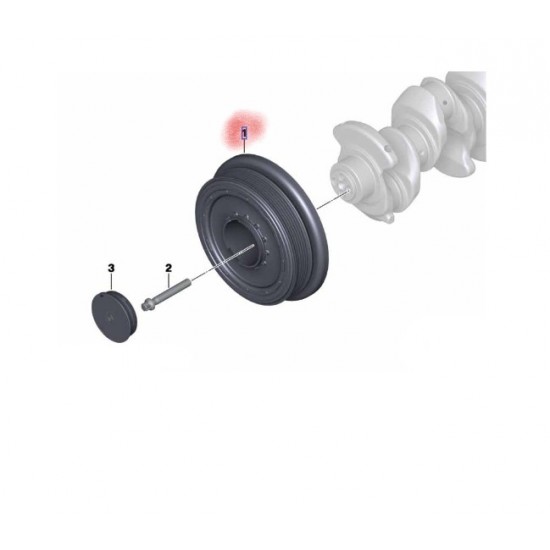 11238513539 BMW N47S1 Motor Krank Kasnağı KENTPAR 152K171