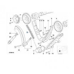 BMW EKSANTRİK ZİNCİR SETİ ALT 11311741746 FEBI 47500 