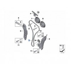 BMW MINI Eksantrik Zincir Seti Dişlili 11318618318 INA-559 0028 10