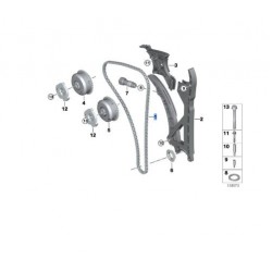 BMW N52 N55 Motor Eksantrik Zincir Seti 11318648732 INA 559003510