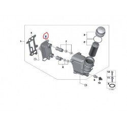 11427802113 Yağ Radyatörü (ısı Eşanjörü) IDOL 00007802113 