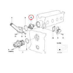 11537511580 BMW M40 M42 M50 M52 Termostat (88C) MAHLE TX2888D