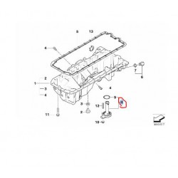 12617607909 BMW N47N N57 N57N Motor Yağ Seviye Sensörü ORJINAL 