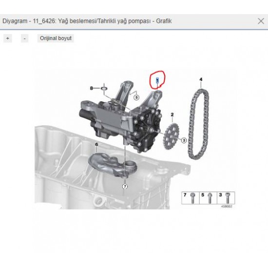 BMW E34 E36 M40 Devirdaim Pompası Valeo 506110 - 11510004135