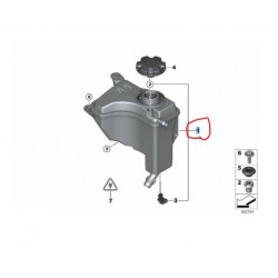 BMW Radyatör Su Deposu 17138570079 FEBI 49010