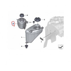 BMW RADYATÖR YEDEK SU DEPOSU 17139485733 4U AUTOPARTS	12758BW