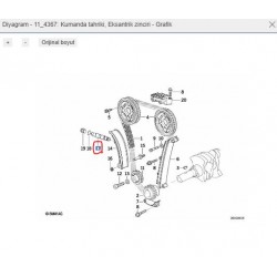 Bmw M42 M44 Zincir Gergisi INA 551000810 / 11311743187
