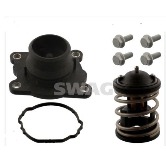 BMW MINI TERMOSTAT Kapaklı Set(88Cel) E81 E82 E87 E88 E90 E91 E92 E93 E60 E61 F07 F10 F11 F01 F02 R57 R55 R60 R58 R61 R56 R59 E84 E83 E70 E71 SWAG 20944685