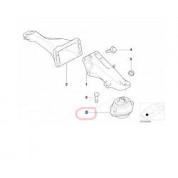 22116770794 Bmw X5 E53 M54 Motor Takozu (Kulağı) Sağ-Sol LEMFÖRDER 3324401
