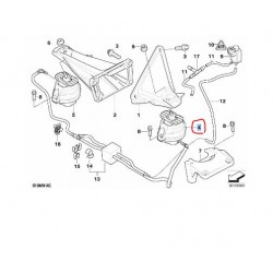 22116774619 BMW E60 E61 E63 E64 M57 M57N2 Motor Kulağı (Takozu) Sol FEBI 24096