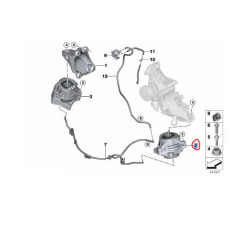 22116859407 BMW B37 B38 Motor Kulağı (Sol) LEMFÖRDER 3943901