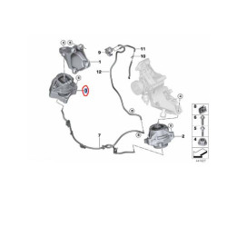 22116859408 BMW B37 B38 Motor Kulağı (Sağ) LEMFÖRDER 3978501