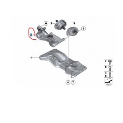 22326781237 BMW F07 F10 F11 F18 N20 Şanzıman Bağlantı Braketi ORJINAL