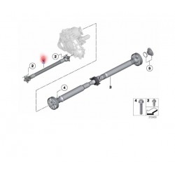 26209425906 BMW F07 F10 F11 F18 F06 F12 F13 F01 F02 Ön Şaft FEBI 181210