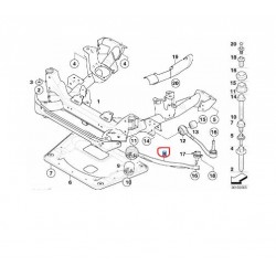 31103443127 BMW E83 Ön Üst Salıncak Sol FEBI 280173