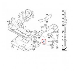 31103443128 BMW E83 Ön Üst Salıncak Sağ TEKNOROT B-848