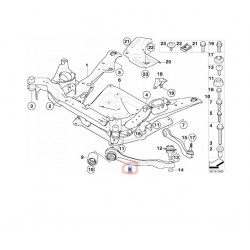 31106770686 BMW E60 E61 Ön Üst Salıncak Sağ TEKNOROT B10082