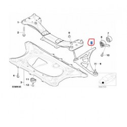 31122229454 BMW E46 Salıncak Ön Sağ LEMFÖRDER 2701502