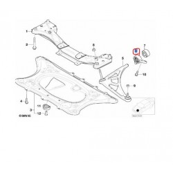 31122229624 BMW E46 Salıncak Burcu Ön Sağ LEMFÖRDER 2701701