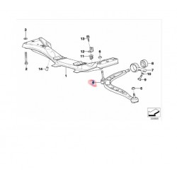 31126758513 BMW E36 Z3 Ön Salıncak Sol DELPHI TC551