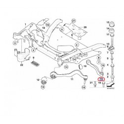 31126768297 BMW E60 E61 Ön Alt Salıncak Sol TEKNOROT B-679