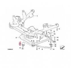 BMW E53 Ön Üst Salıncak Burcu 31126769715 DELPHI TD508W