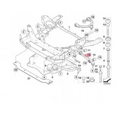 31126771893 BMW E70 E71 E72 Ön Alt Salıncak Sol TEKNOROT B-867