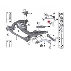 31126775967 Üst Salıncak BMW F07 F10 F11 F18 F06 F12 F13 F01 F02 F04 TEKNOROT TEK-B-910