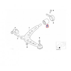 31129063163 BMW E34 E46 Ön Salıncak Burcu Set LEMFÖRDER 2974301
